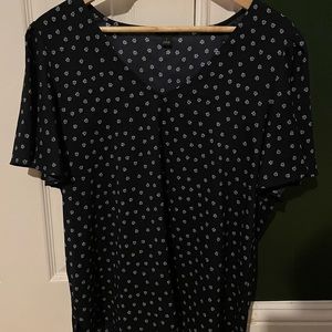 Ann Taylor printed shirt
